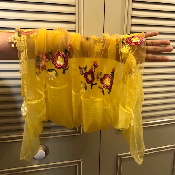 All Season NEW Long Tube Style Embroidered Scarf - Picture 4 of 12